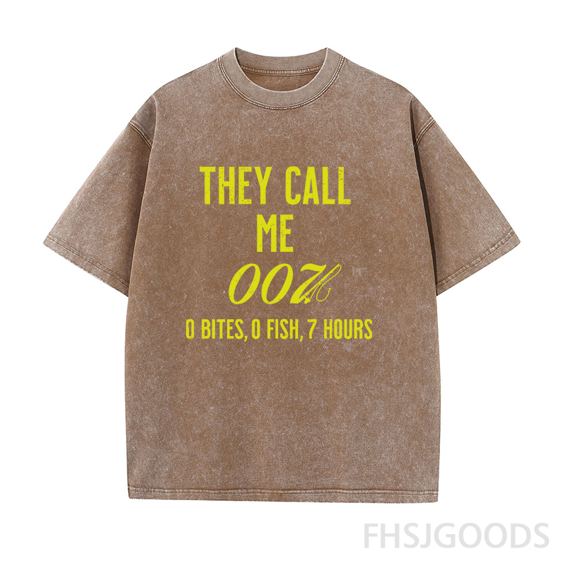 They Call Me 007 Unisex Distressed T-Shirt