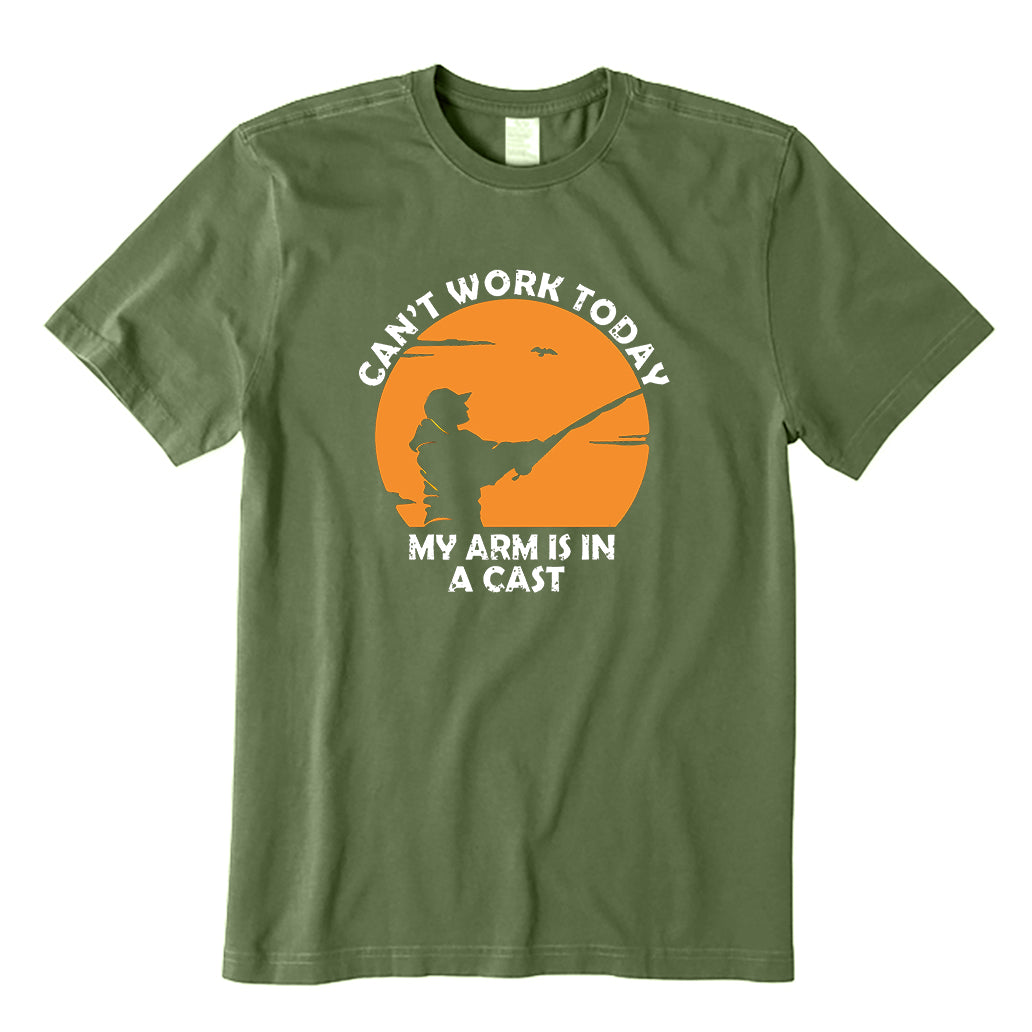 Can't Work Today My Arm Is In A Cast T-Shirt