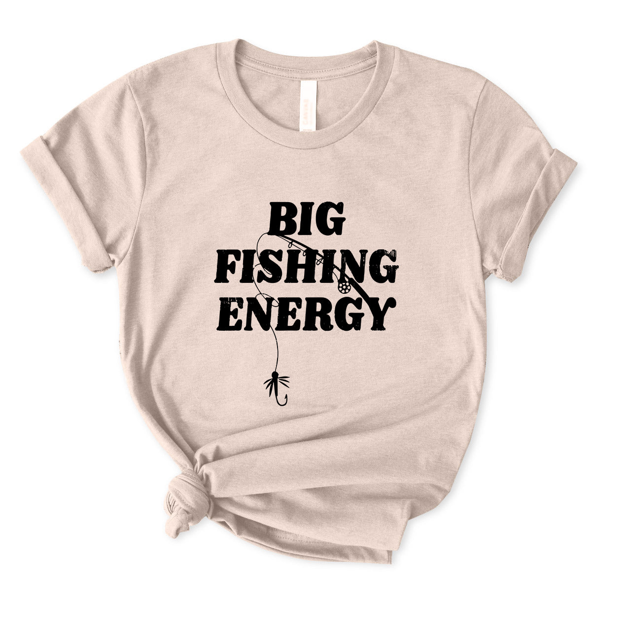 Big Fishing Energy T-Shirt FOR WOMEN