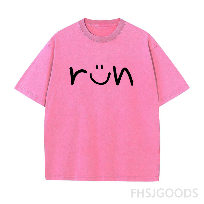 Run Unisex Distressed T-Shirt