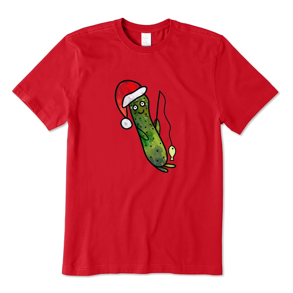 Christmas Pickle Fishing T-Shirt