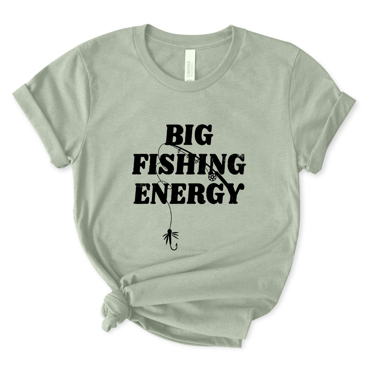 Big Fishing Energy T-Shirt FOR WOMEN