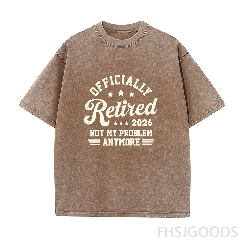 Funny Retirement Unisex Distressed T-Shirt