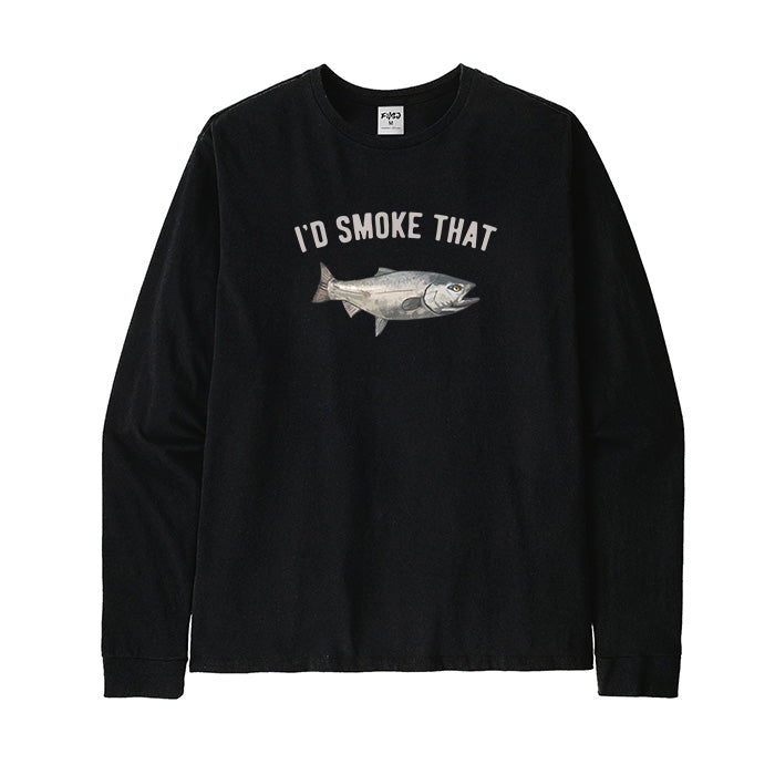 I'd Smoke That Salmon Fishing Long Sleeve T-Shirt