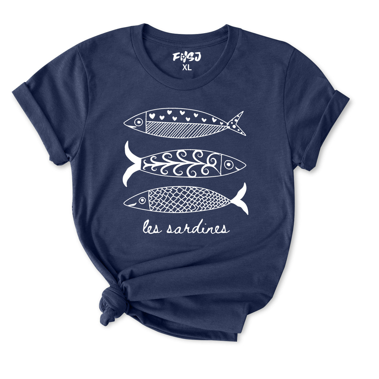 Retro Sardines T-Shirt for Women