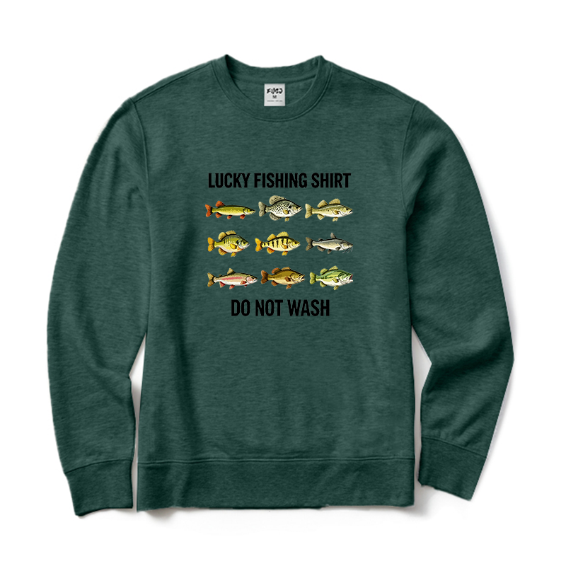Lucky Fishing Crewneck Sweatshirt