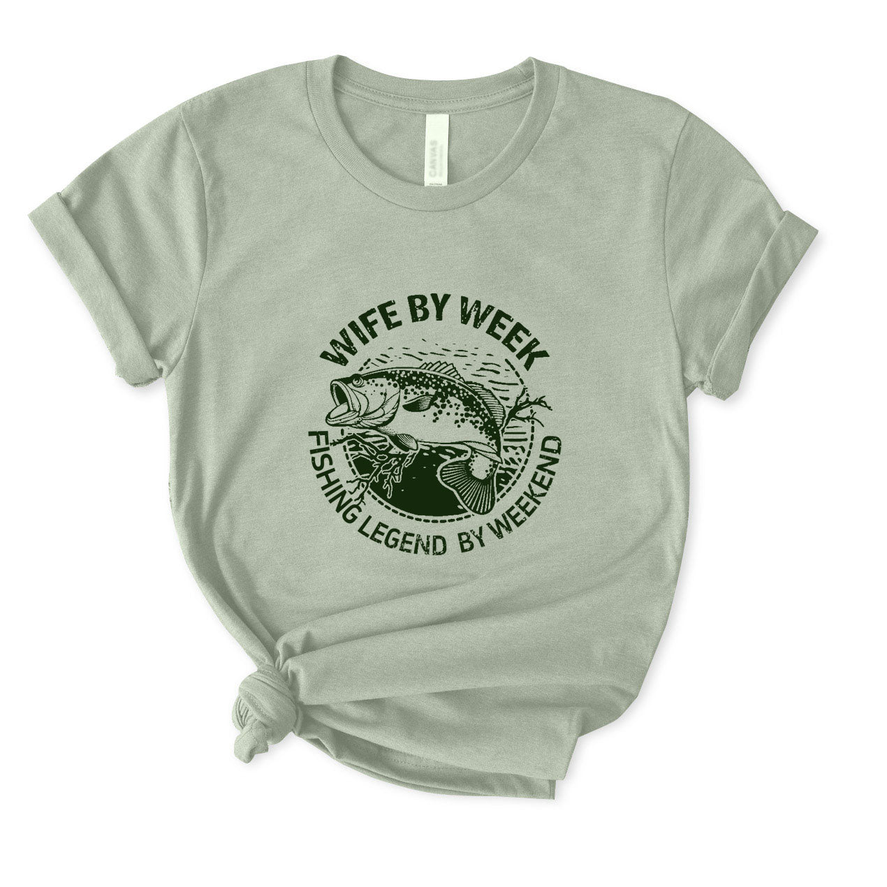 Fishing Legend By Weekend T-Shirt for Women