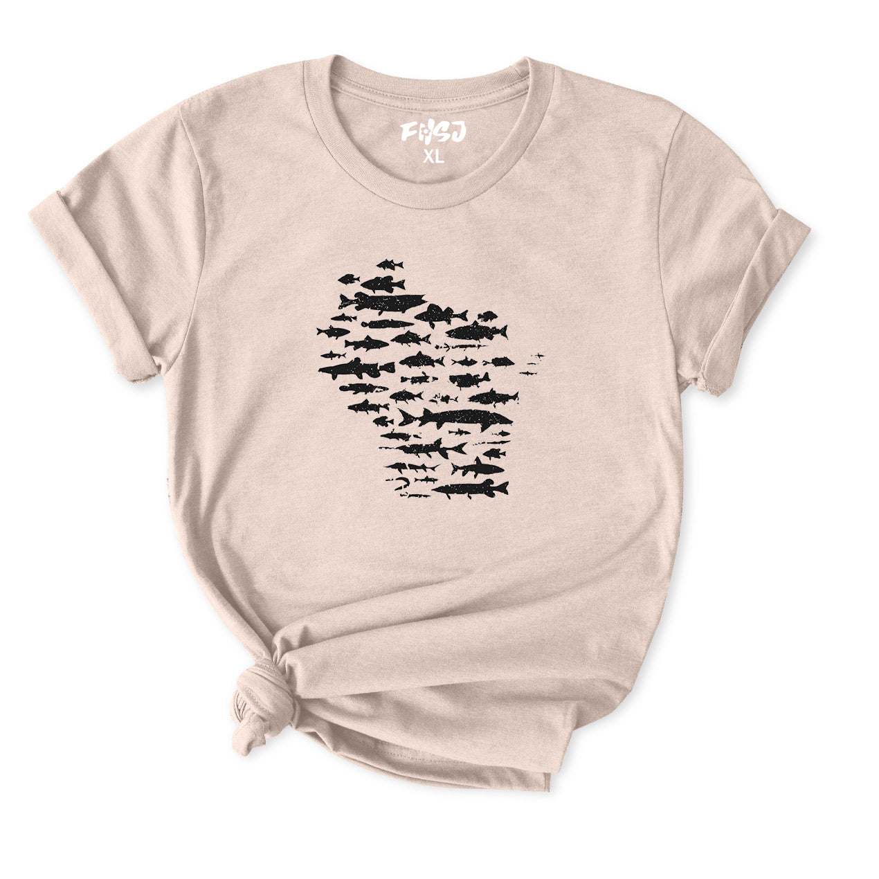 Fish of Wisconsin T-Shirt for Women