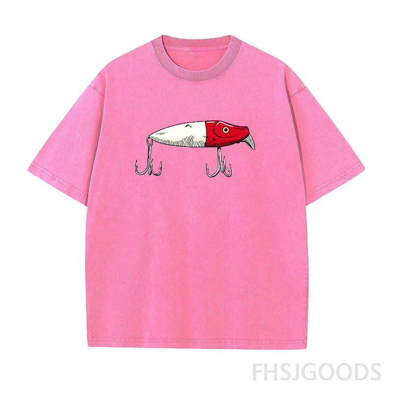 Vintage Fishing Lure Unisex Distressed T-Shirt