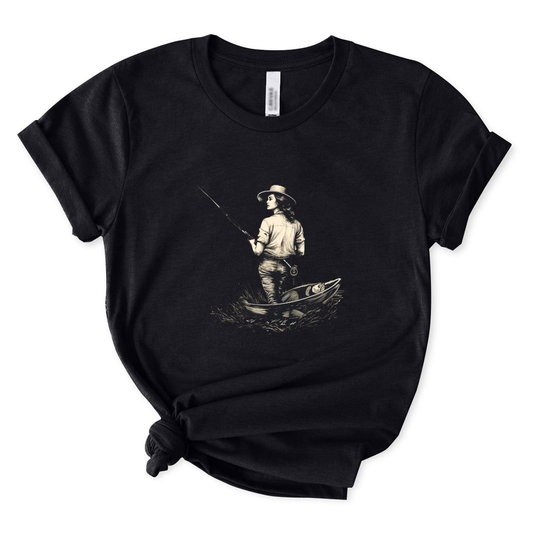 Vintage Fishing Women T-Shirt for Women