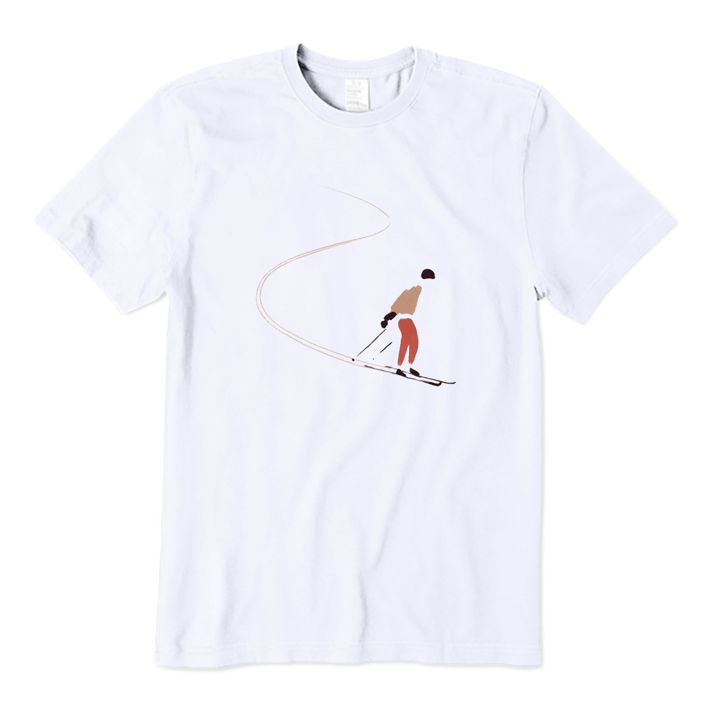 Minimalist Skiing T-shirt