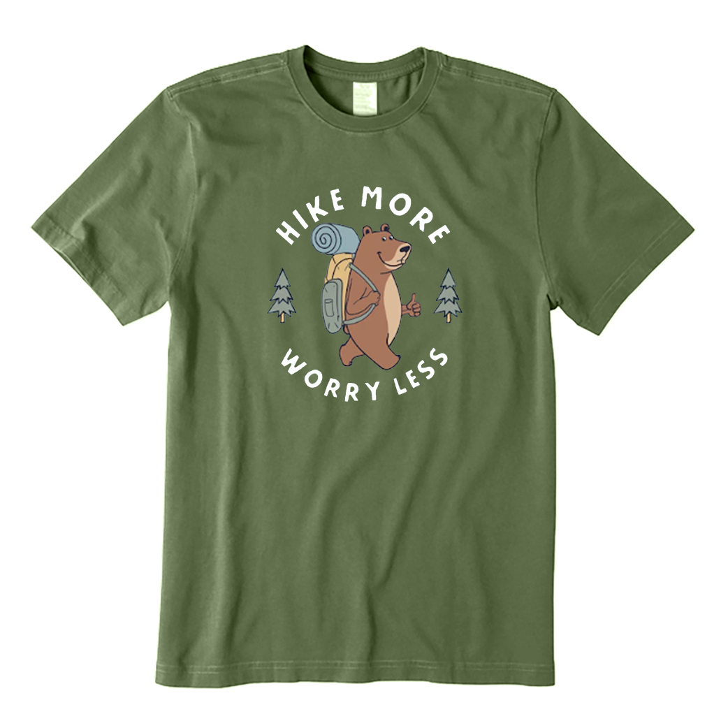 Bear Pine Tree Hiking T-Shirt