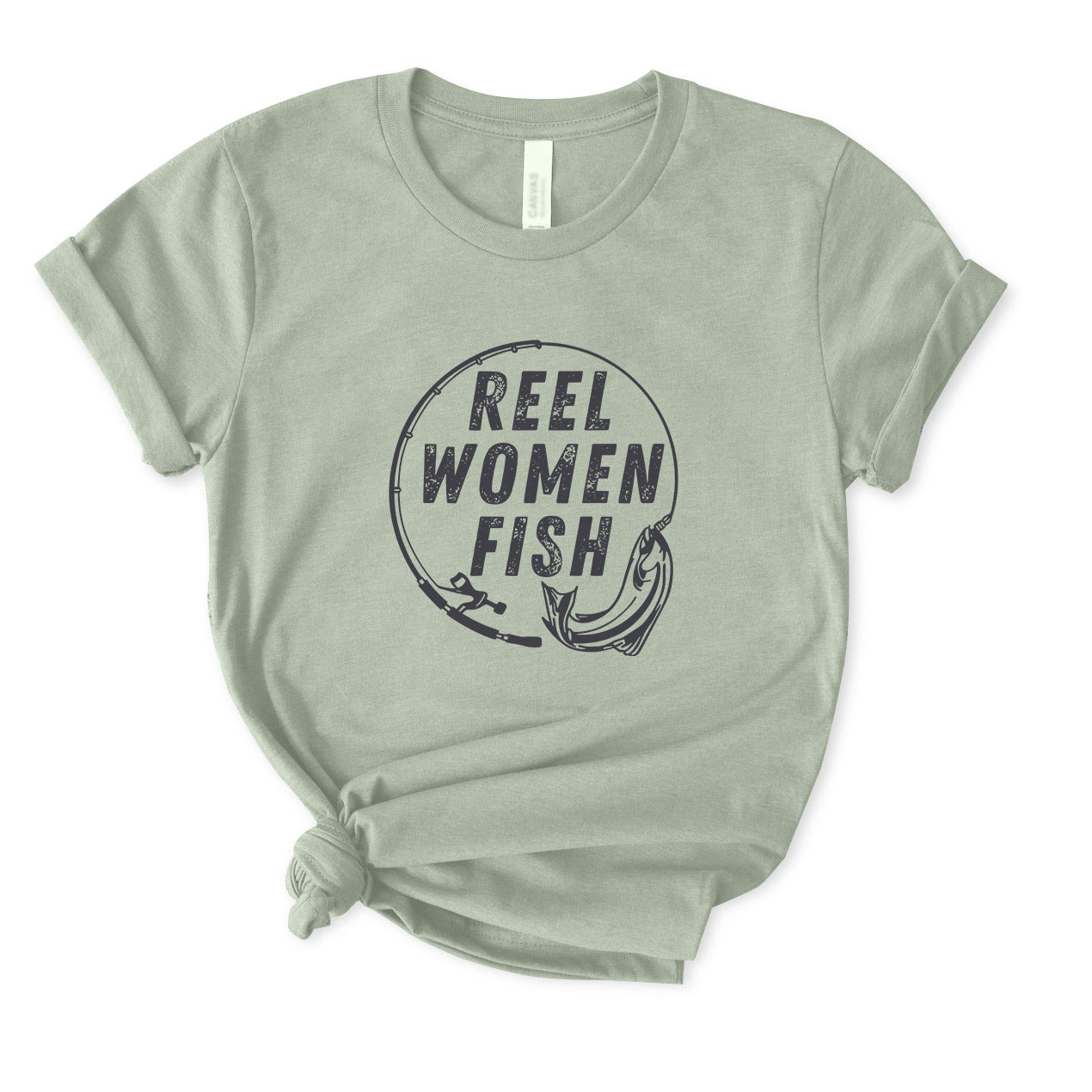 Reel Women Fish T-Shirt FOR WOMEN