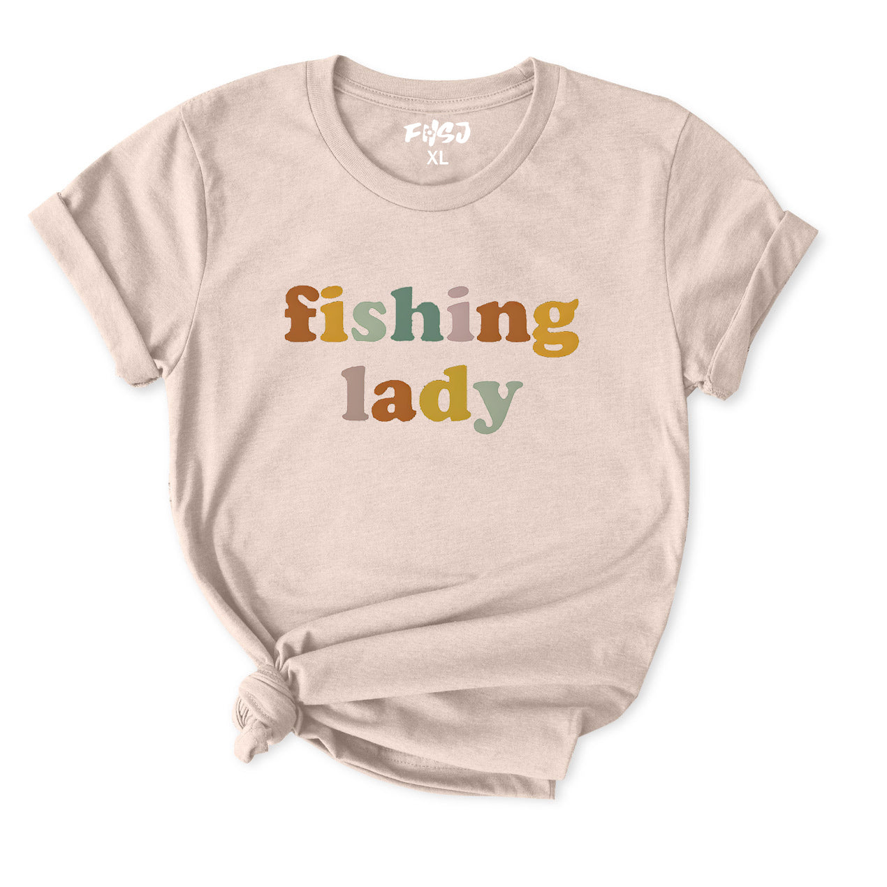 Fishing Lady T-Shirt for Women