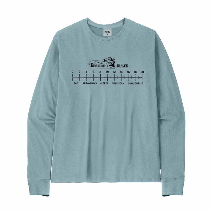 FUNNY FISHERMAN'S RULER Long Sleeve T-Shirt