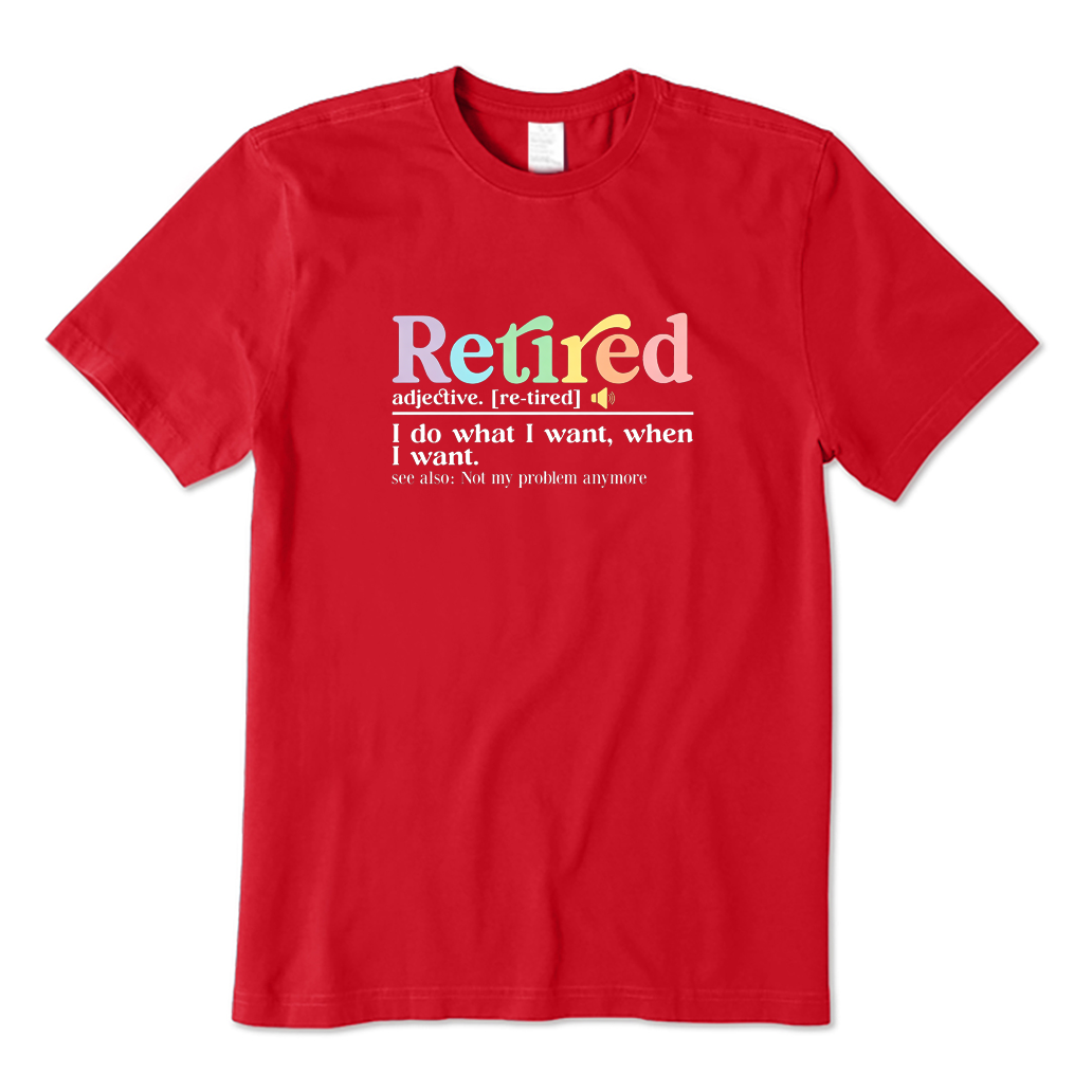Retired Definition T-shirt