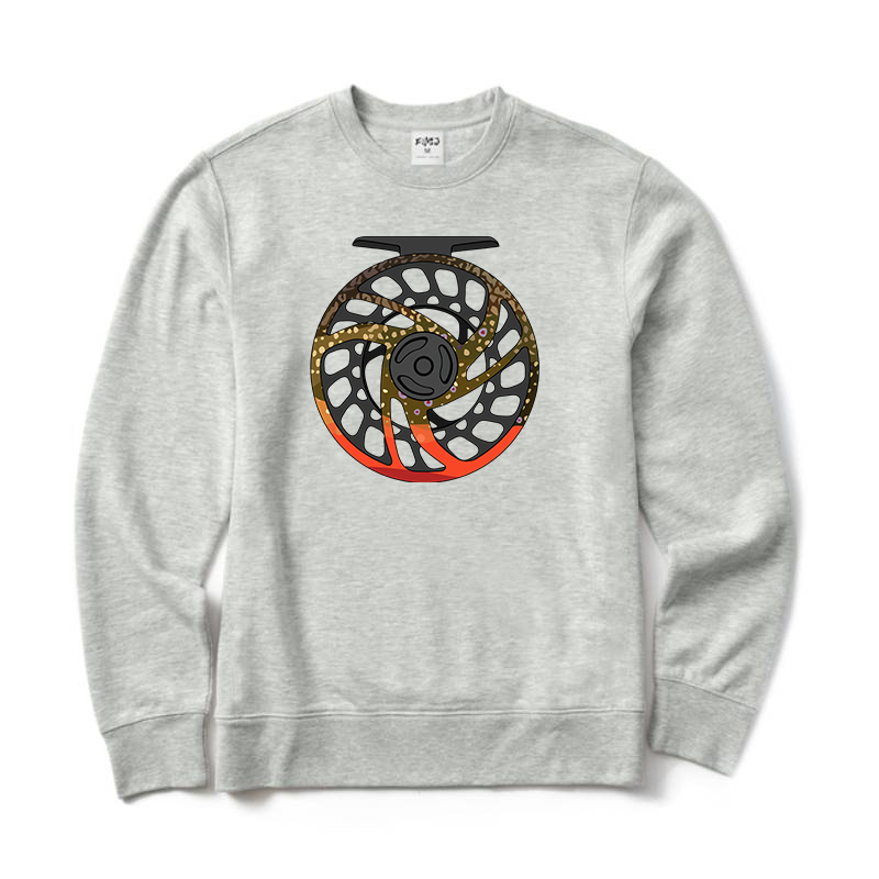 Brook Trout Reel Crewneck Sweatshirt