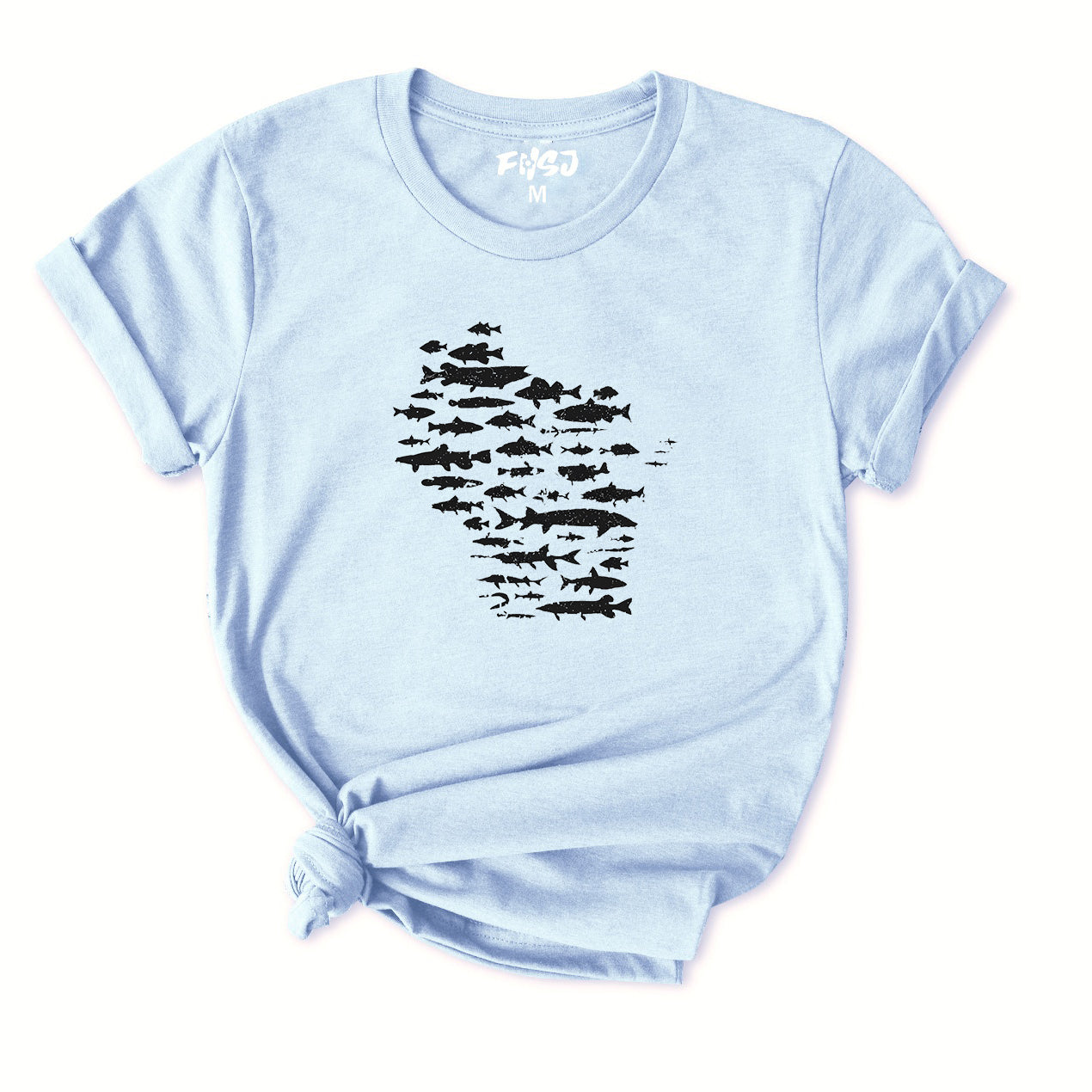 Fish of Wisconsin T-Shirt for Women