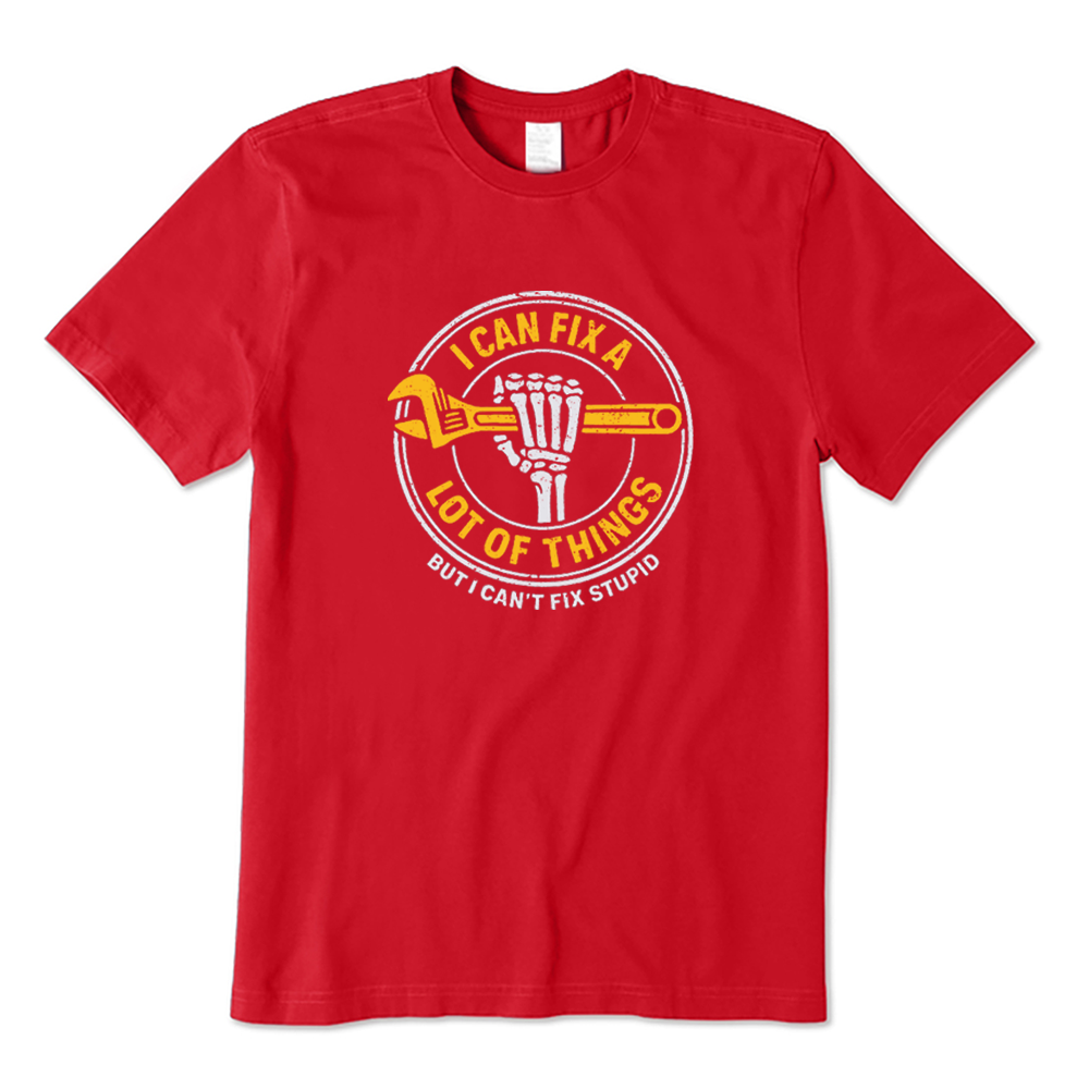I Can Fix A Lot Of Things But I Can't Fix Stupid T-shirt