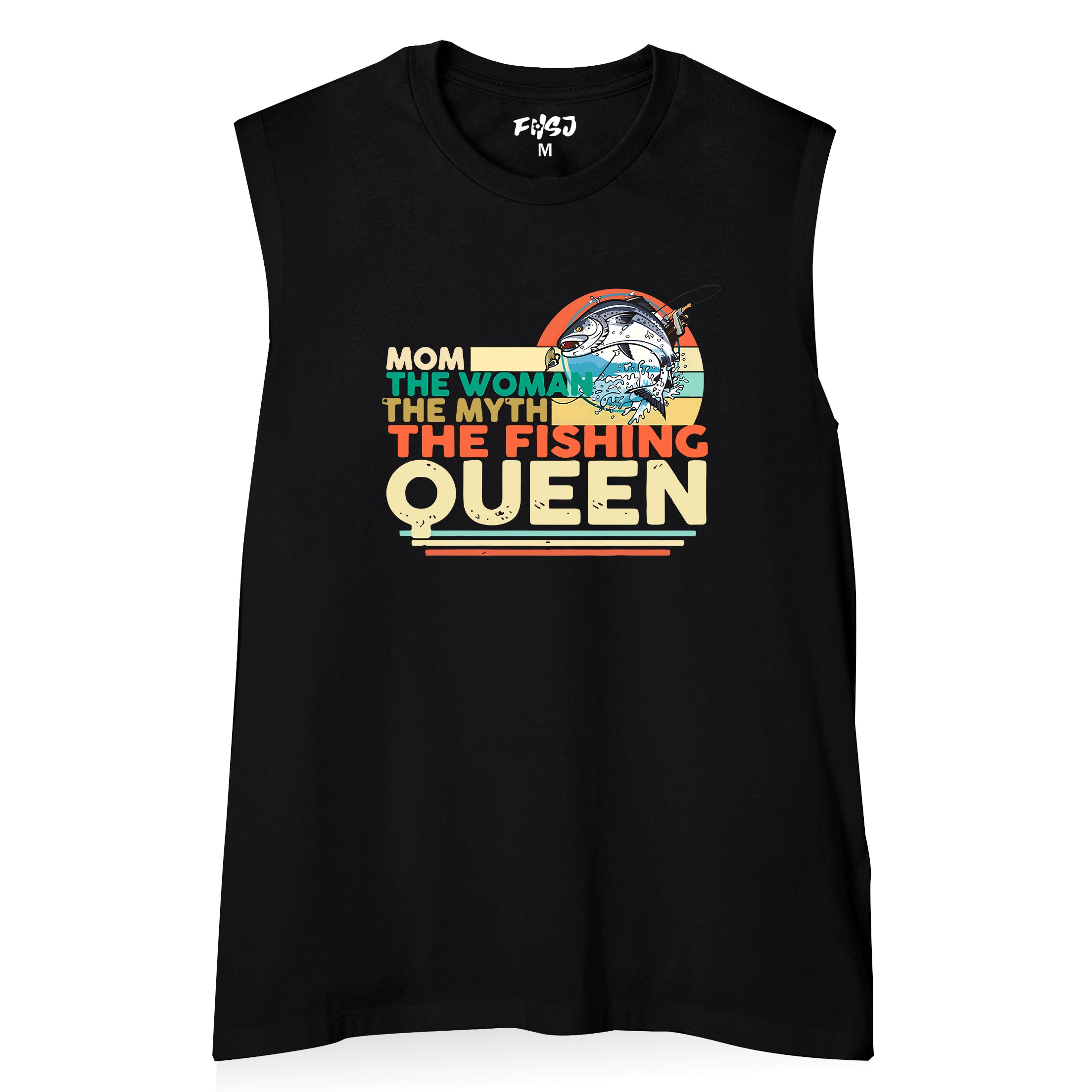 Women The Fishing Queen Tank Top