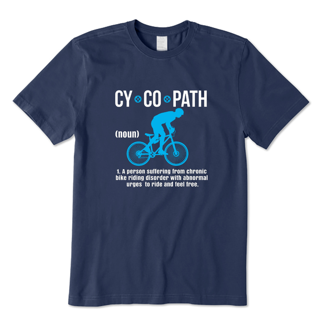 Cyclopath A Person Addicted To Cycling T-shirt