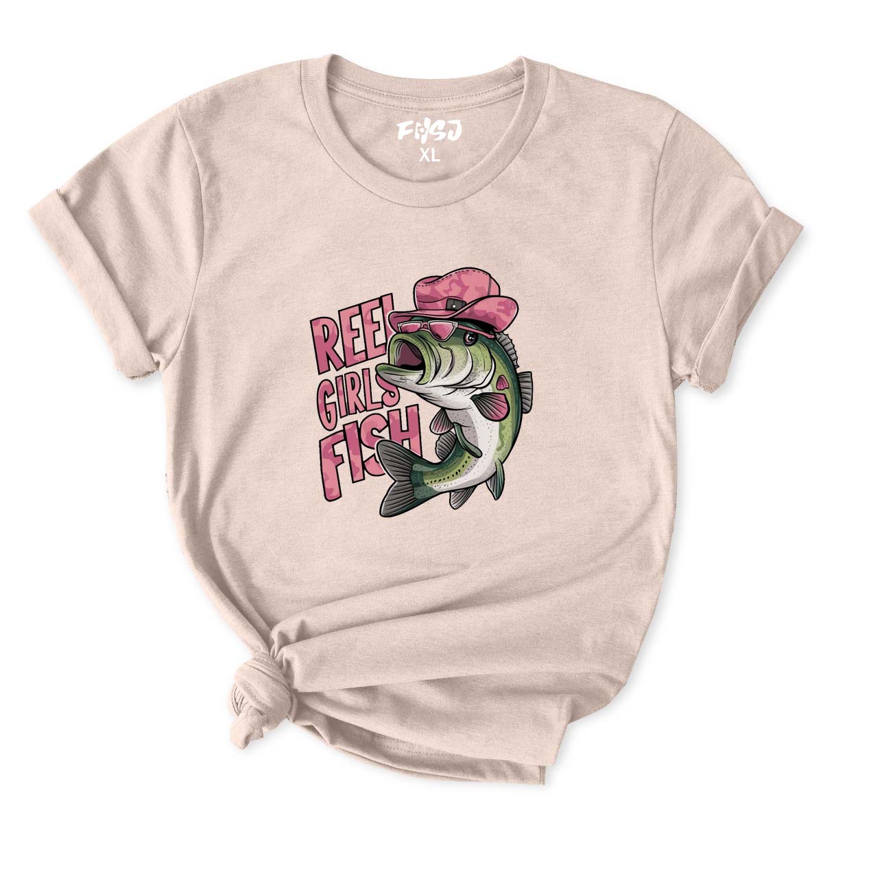 Reel Girls Fish T-Shirt for Women