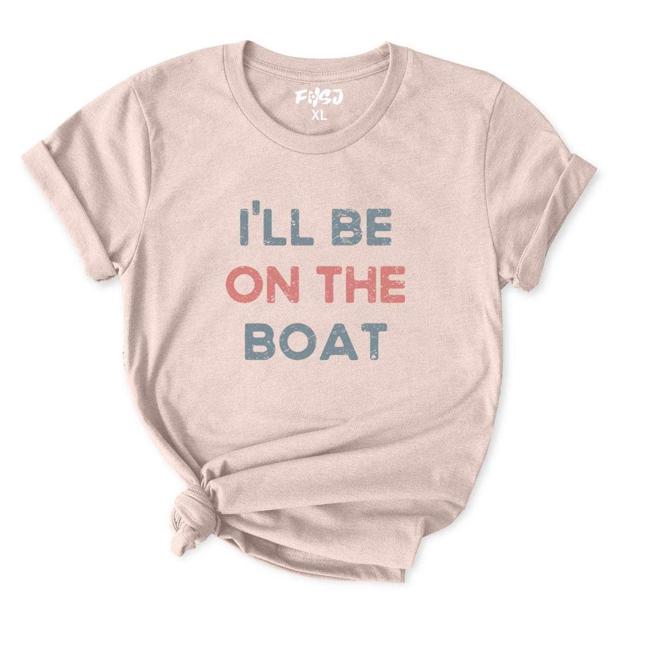 I'll Be on The Boat T-Shirt for Women