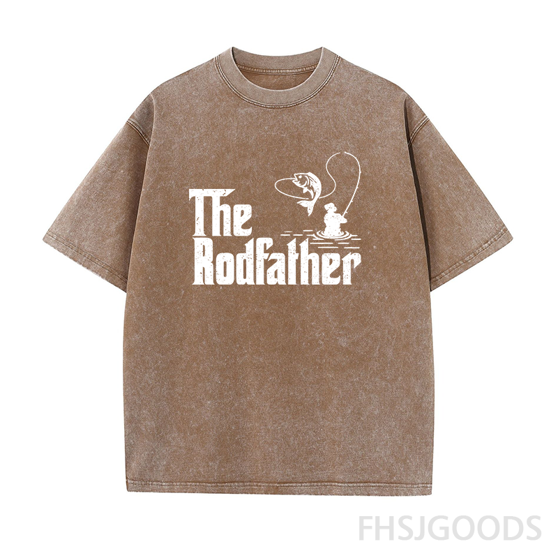 The Rodfather Unisex Distressed T-Shirt