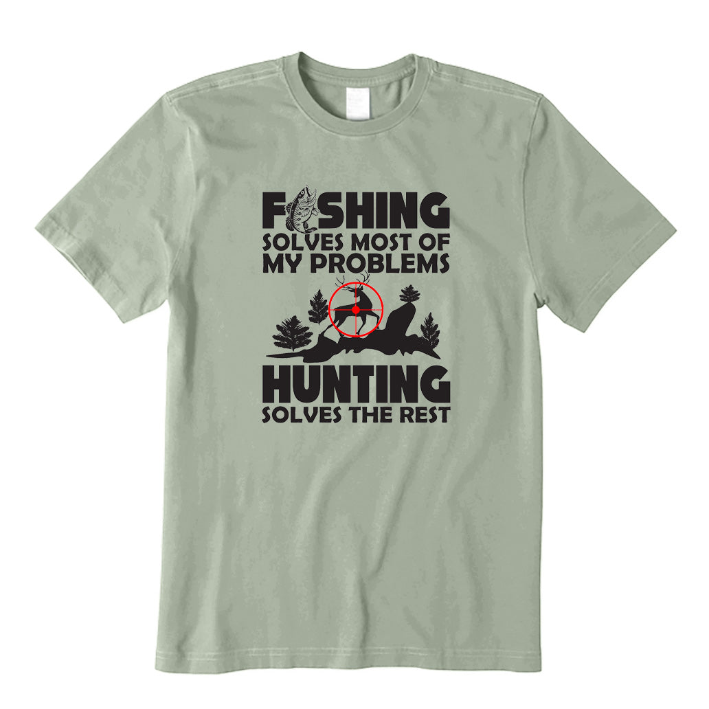 Fishing Solves Most of My Problems T-Shirt