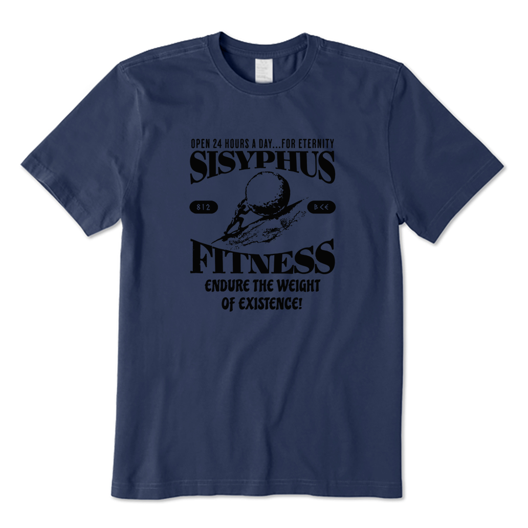 Sisyphus Fitness Funny Athlete T-shirt