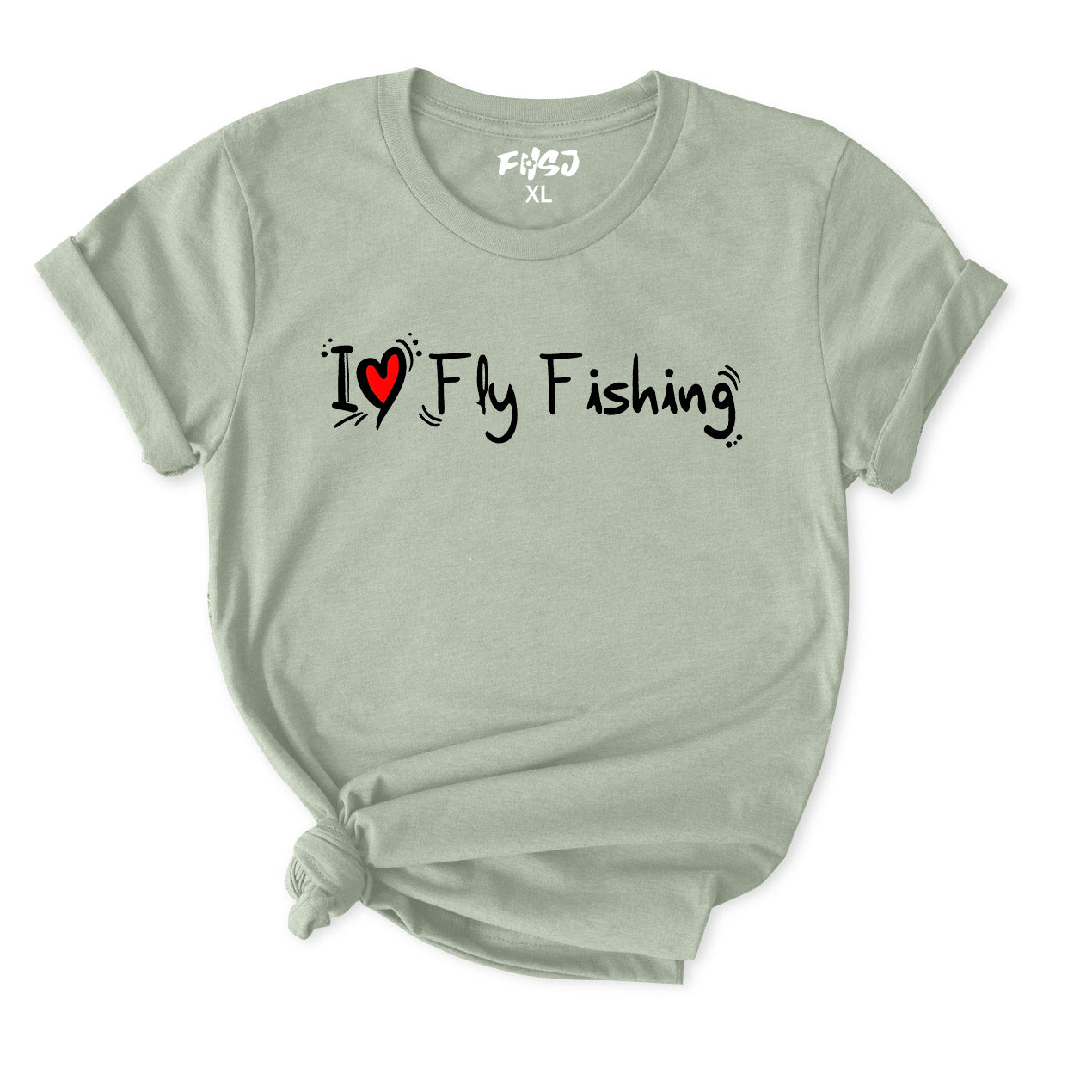 I Love Fly Fishing T-Shirt for Women