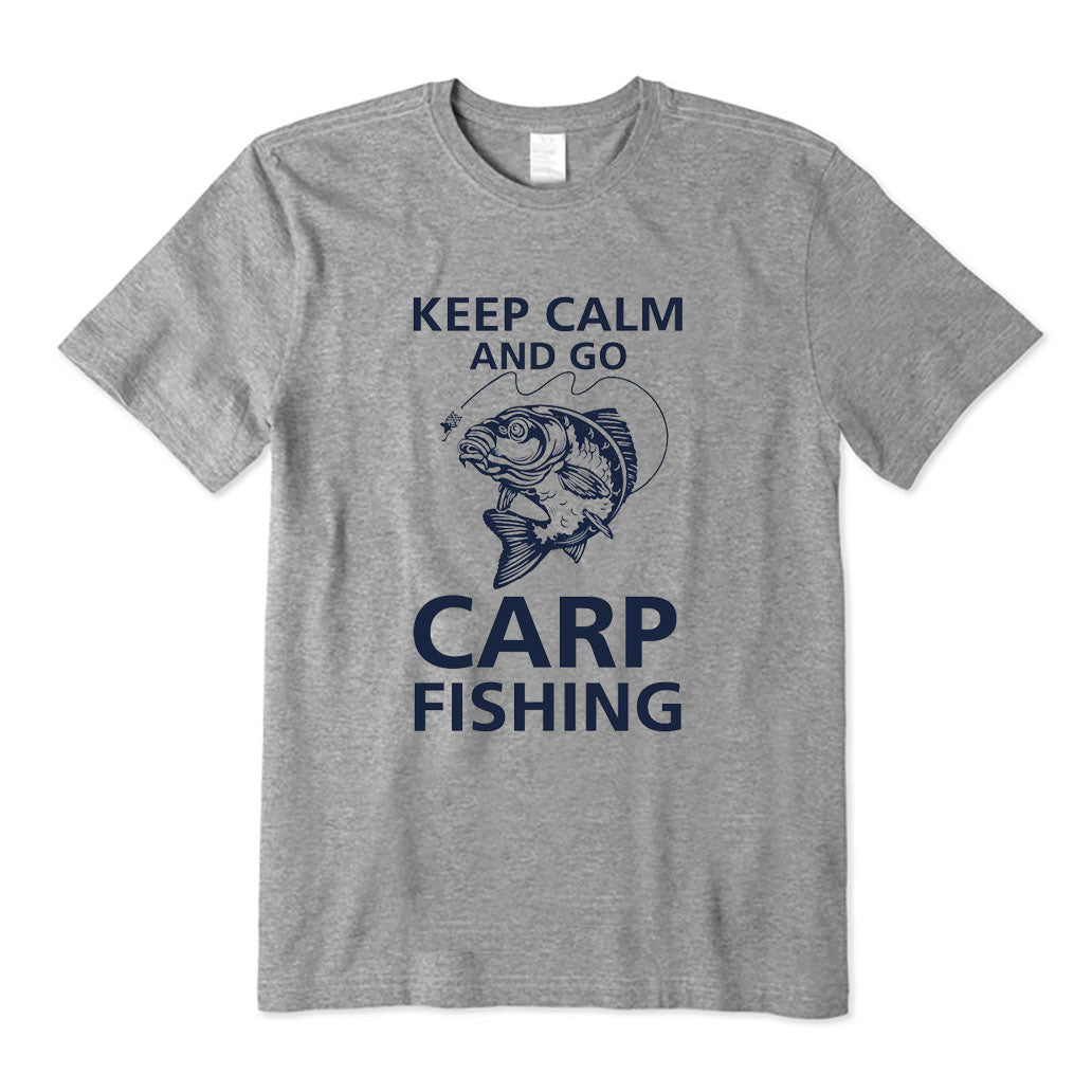 Keep Calm and Go Carp Fishing T-Shirt