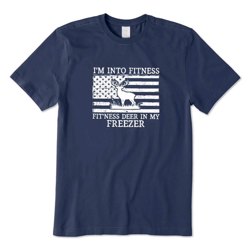 I'm Into Fitness Fitness Deer in My Freezer T-Shirt