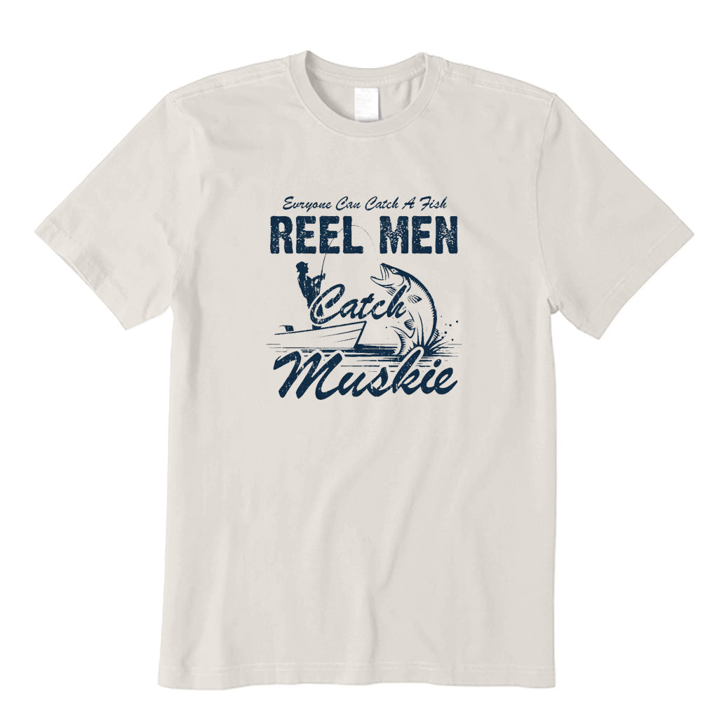 Reel Men Catch Muskie T-Shirt