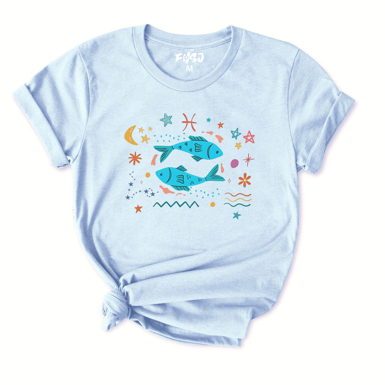 Fish Astrology T-Shirt for Women