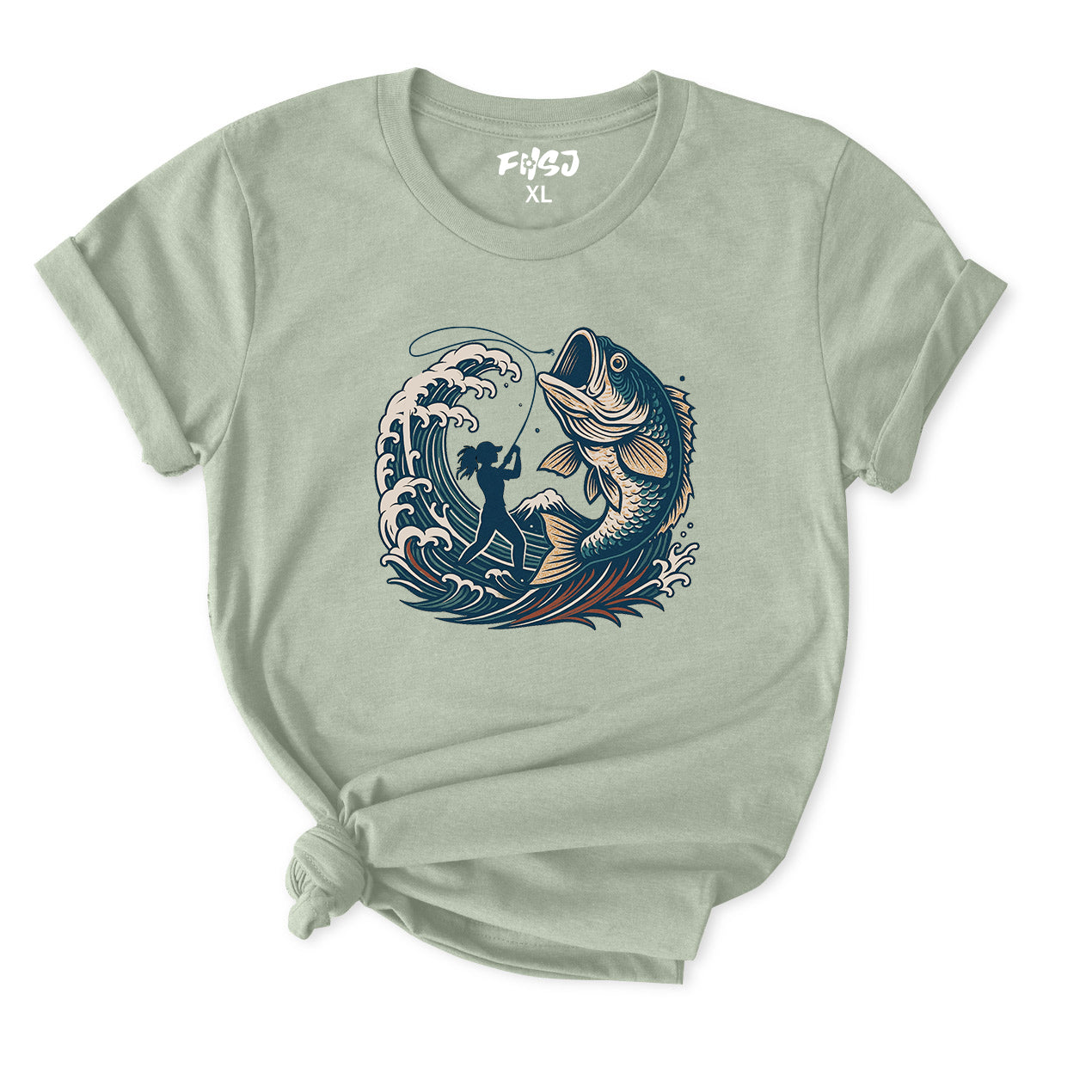 Reel women fish T-Shirt for Women