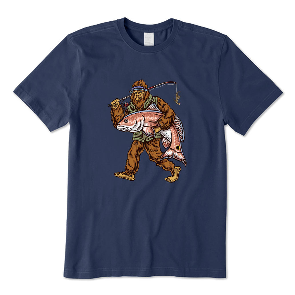 Bigfoot Fisherman T-Shirt
