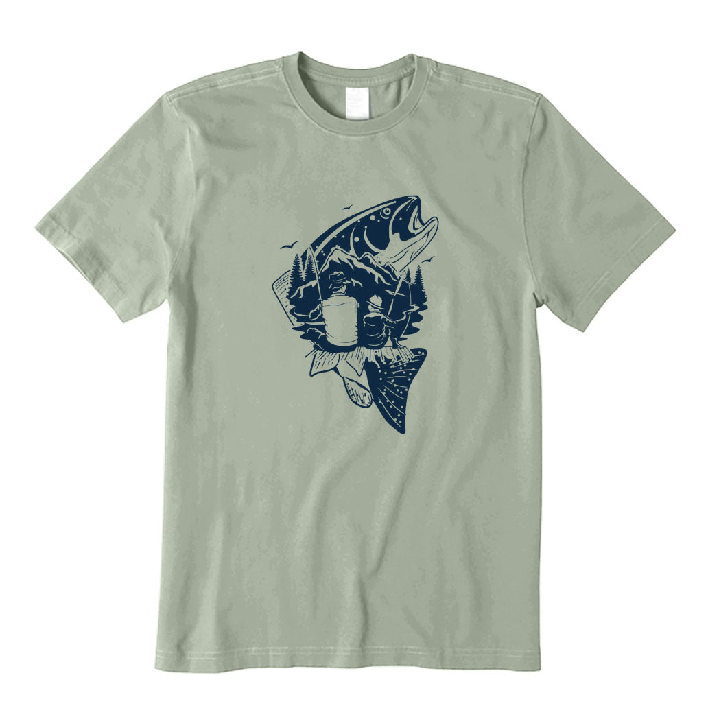 Father and Son Fishing T-Shirt