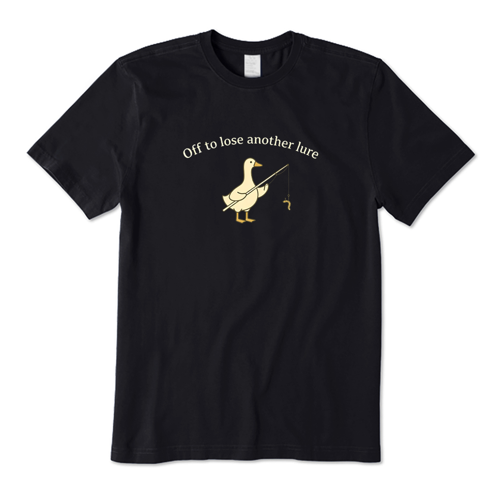 Off To Lose Another Lure Cute Goose Fishing T-shirt