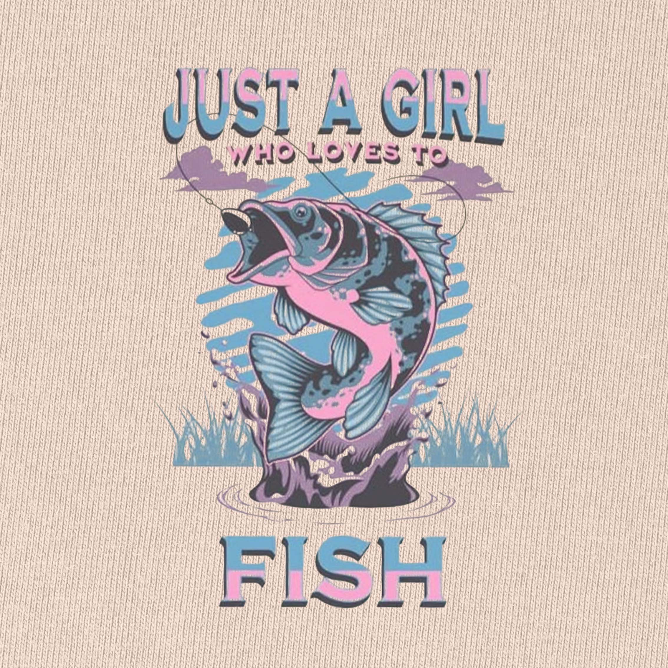 Just A Girl Who Loves To Fish T-Shirt for Women