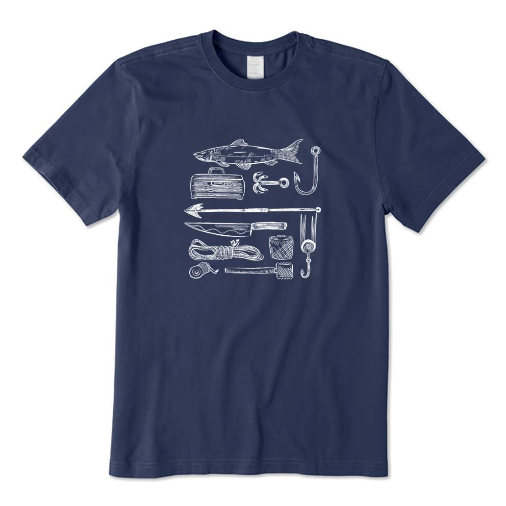 Vintage Style Fishing T-Shirt