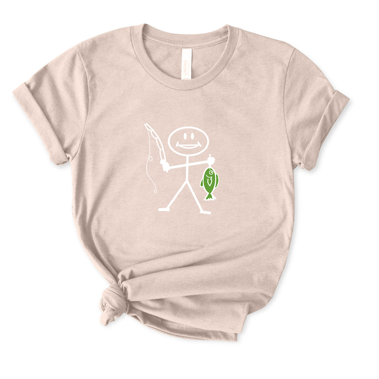 Happy Fishing T-Shirt for women