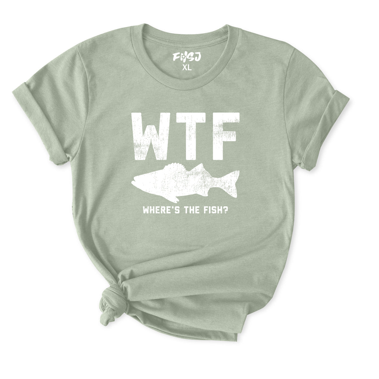 WTF Where's The Fish T-Shirt for women