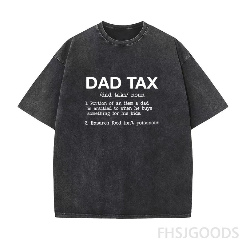 Dad Tax Unisex Distressed T-Shirt