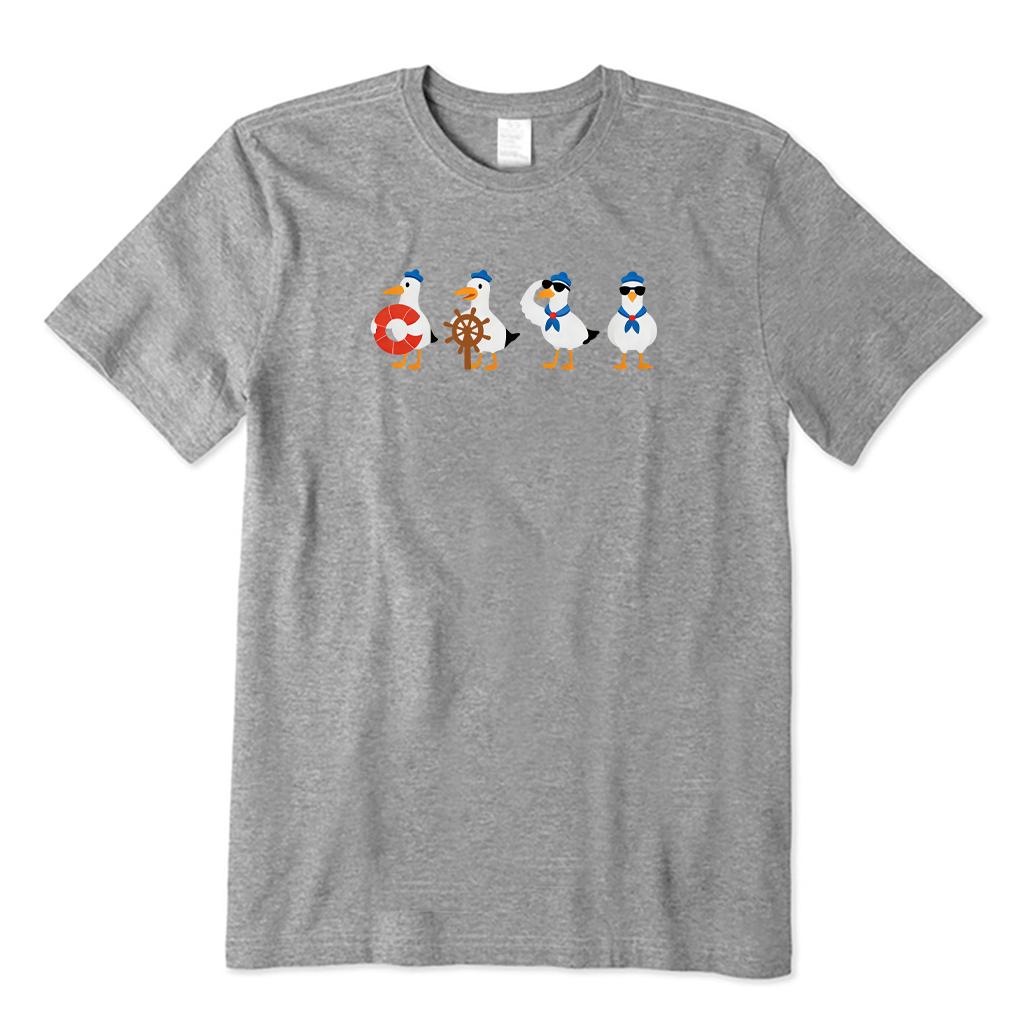 Funny Sailor Seagull T-shirt