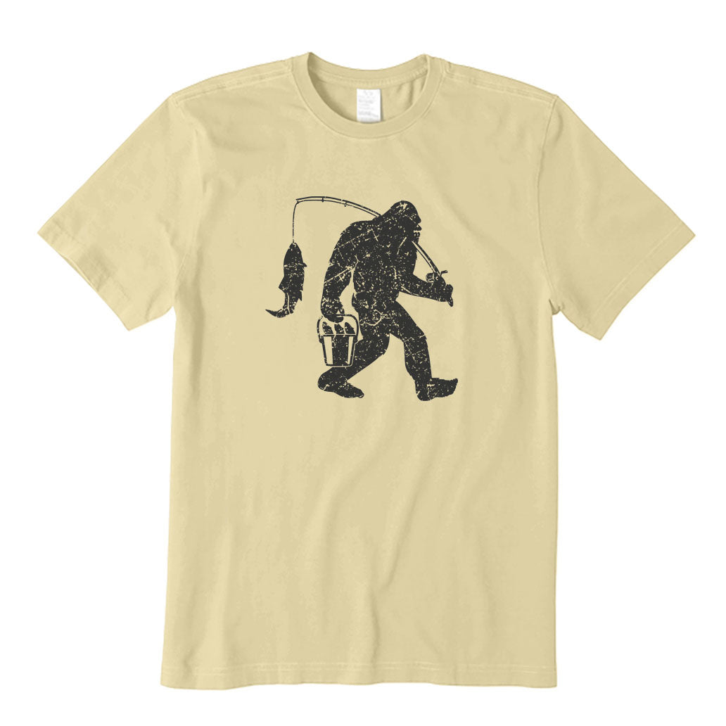 Bigfoot Fishing T-Shirt