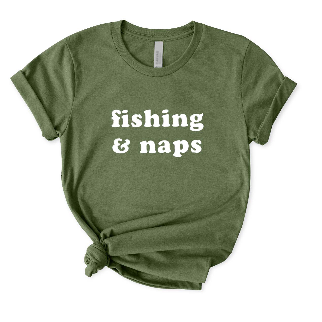 Fishing and Naps T-Shirt for Women