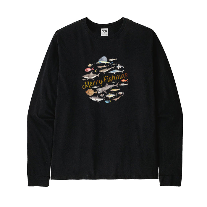 Merry Fishmas Long Sleeve T-Shirt