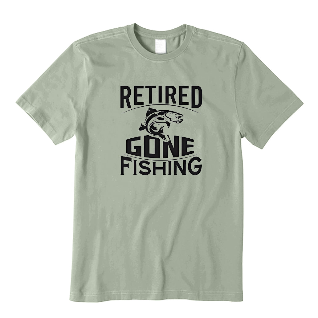 Retired Gone Fishing T-Shirt