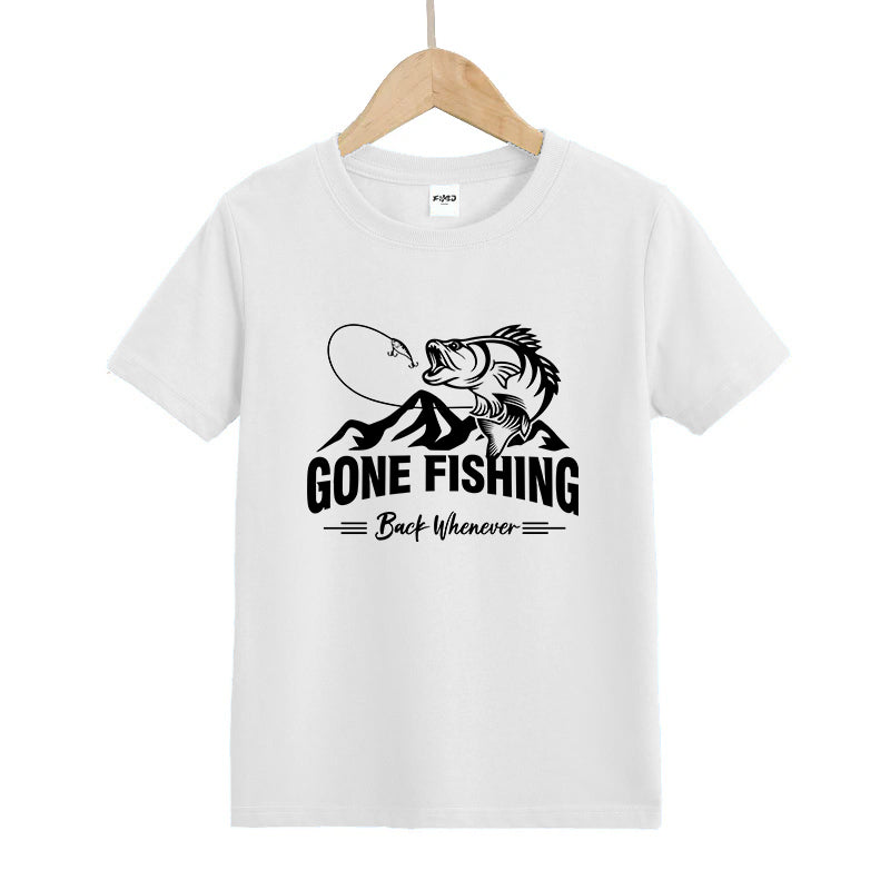 Gone Fishing Kids T-Shirt